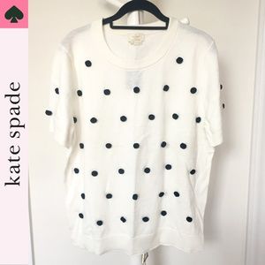 Kate Spade Pom Sweater XL